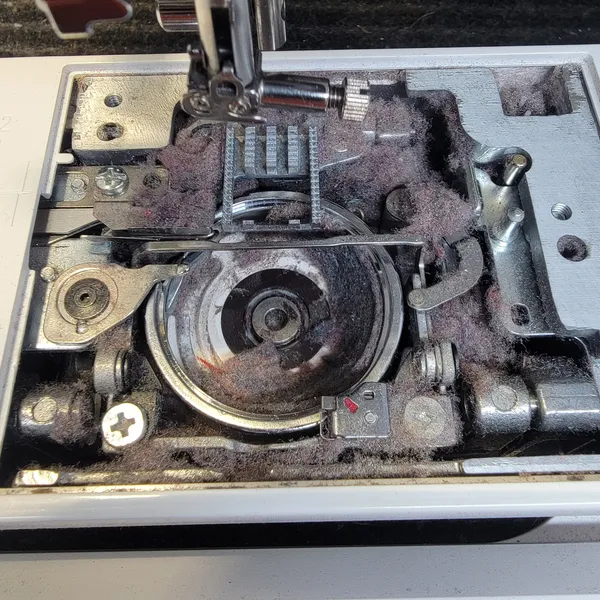 Sewing machine repaired by James — example 2