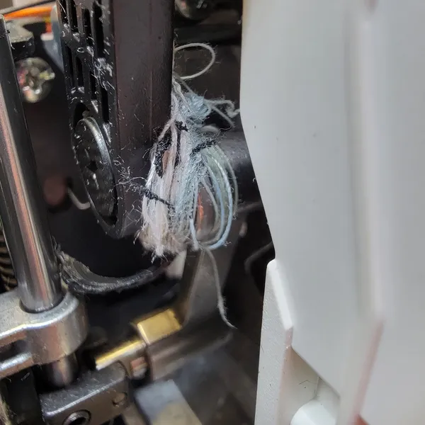 Sewing machine repaired by James — example 4