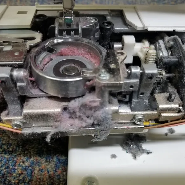 Sewing machine repaired by James — example 5